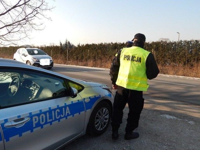 Pijana 31-latka z gminy Wielbark w rękach policji